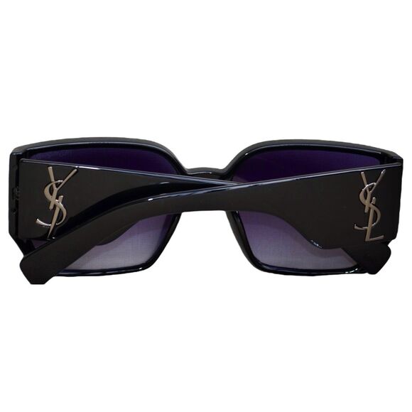Saint Laurent YSL 11090 COL.1 Black Oversized Sunglasses | 58-16-139 | Women’s - Picture 12 of 16